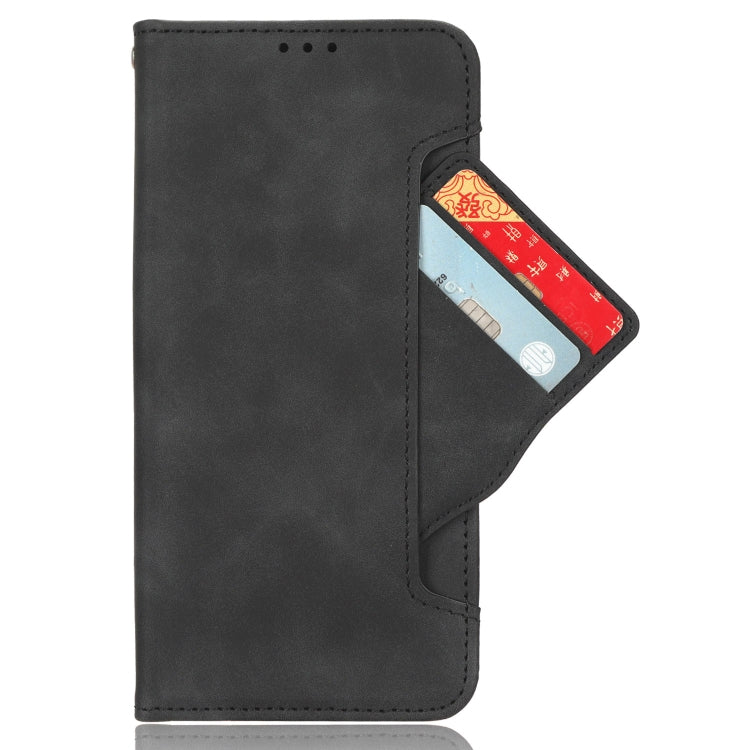 For Tecno Spark Go 2024 / Spark 20C Skin Feel Calf Texture Card Slots Leather Phone Case(Black) - Tecno Cases by PMC Jewellery | Online Shopping South Africa | PMC Jewellery | Buy Now Pay Later Mobicred