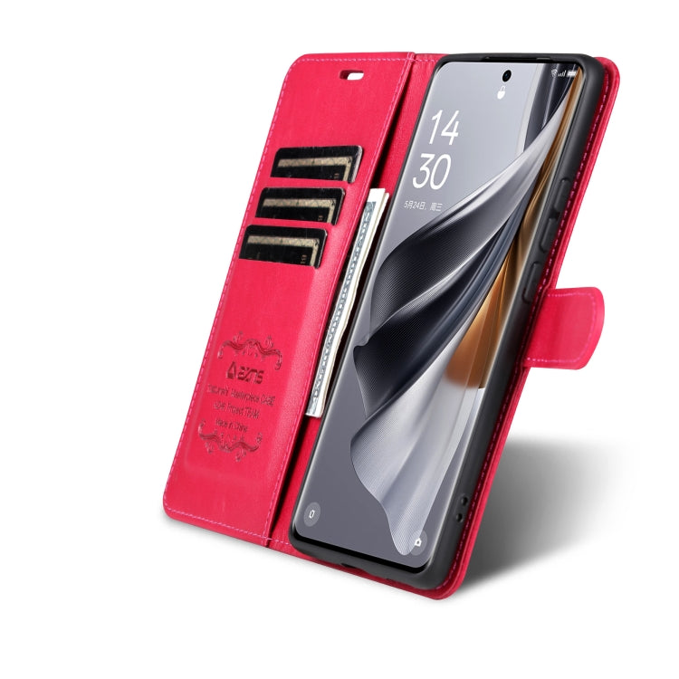 For vivo S18 Pro AZNS Sheepskin Texture Flip Leather Phone Case(Red) - vivo Cases by AZNS | Online Shopping South Africa | PMC TechLife | Buy Now Pay Later Mobicred