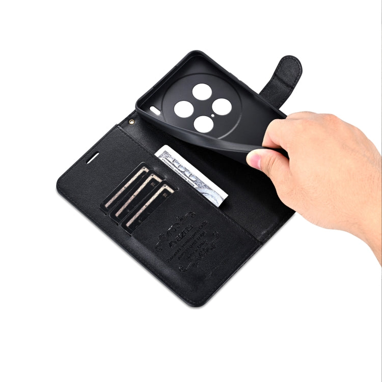 For vivo X100 Ultra AZNS Sheepskin Texture Flip Leather Phone Case(Black) - free shipping - PMC Jewellery - Order now!