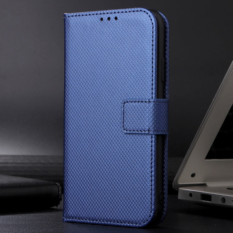 For Realme C67 4G Diamond Texture Leather Phone Case(Blue) - C67 Cases by PMC TechLife | Online Shopping South Africa | PMC TechLife | Buy Now Pay Later Mobicred