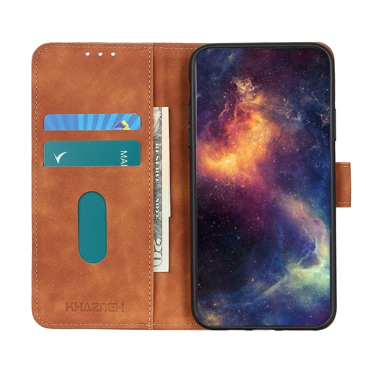 For Xiaomi Redmi K70 5G / K70 Pro 5G KHAZNEH Retro Texture Flip Leather Phone Case(Brown) - Xiaomi Cases by PMC Jewellery | Online Shopping South Africa | PMC Jewellery | Buy Now Pay Later Mobicred