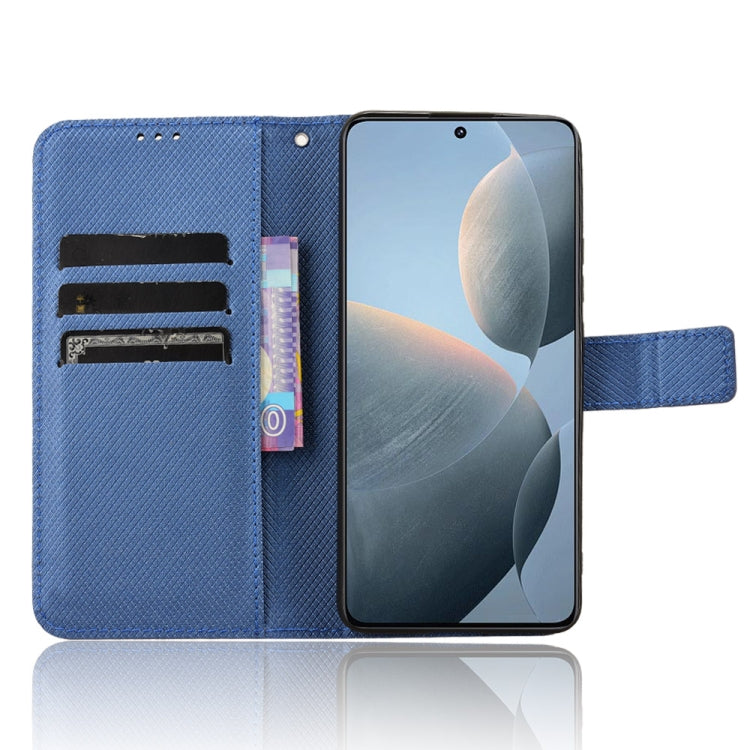 For Xiaomi Redmi K70 / K70 Pro Diamond Texture Leather Phone Case(Blue) - free shipping - PMC Jewellery - Order now!