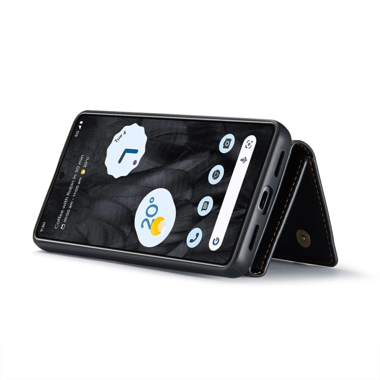 For Google Pixel 8 Pro DG.MING M1 Series 3-Fold Multi Card Wallet + Magnetic Phone Case(Black) - Google Cases by DG.MING | Online Shopping South Africa | PMC TechLife | Buy Now Pay Later Mobicred