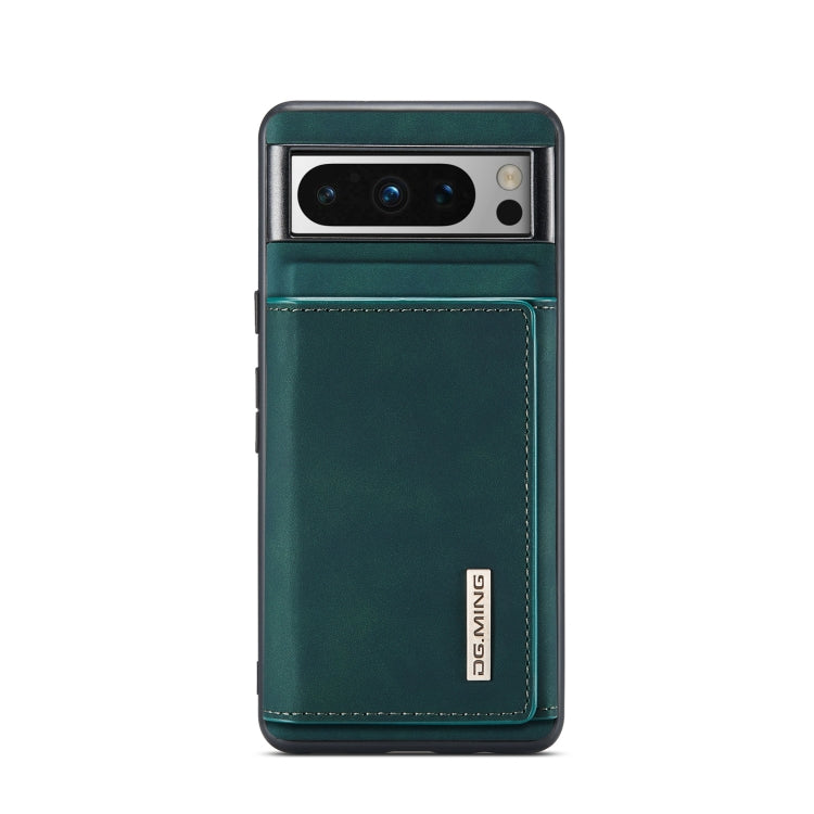 For Google Pixel 8 Pro DG.MING M1 Series 3-Fold Multi Card Wallet + Magnetic Phone Case(Green) - Google Cases by DG.MING | Online Shopping South Africa | PMC TechLife | Buy Now Pay Later Mobicred