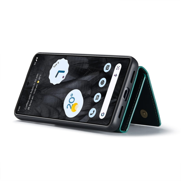 For Google Pixel 8 Pro DG.MING M1 Series 3-Fold Multi Card Wallet + Magnetic Phone Case(Green) - Google Cases by DG.MING | Online Shopping South Africa | PMC TechLife | Buy Now Pay Later Mobicred