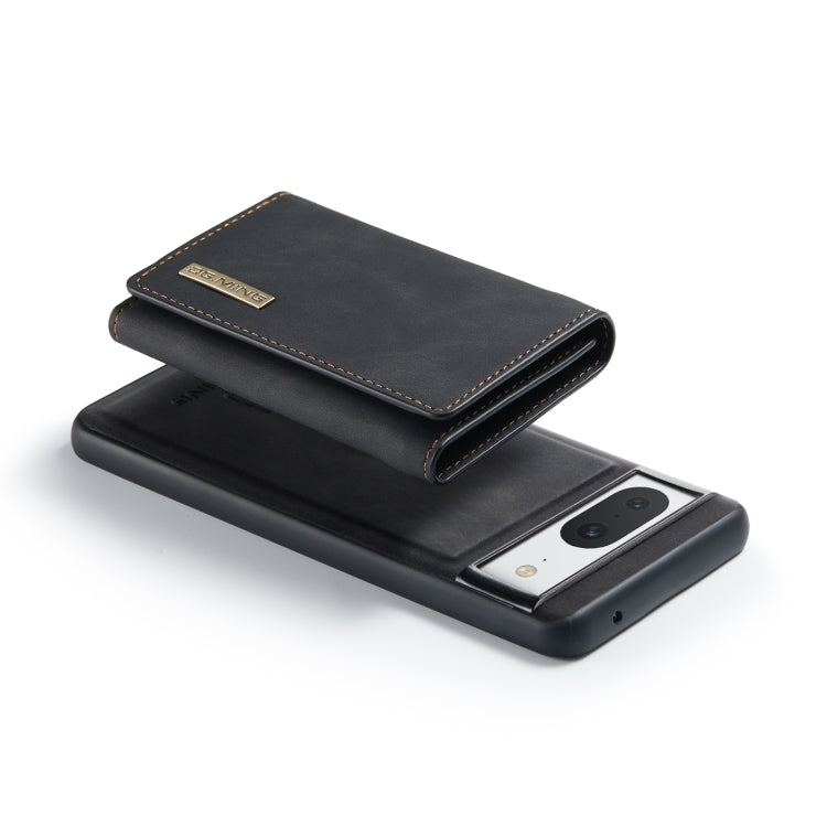 For Google Pixel 8 DG.MING M1 Series 3-Fold Multi Card Wallet + Magnetic Phone Case(Black) - Google Cases by DG.MING | Online Shopping South Africa | PMC TechLife | Buy Now Pay Later Mobicred