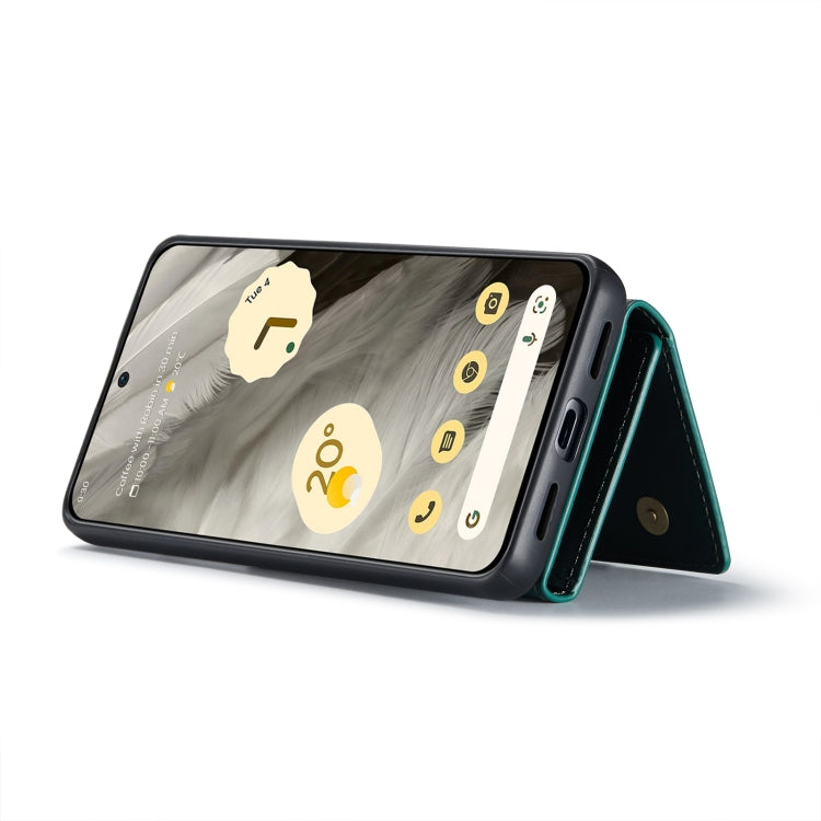 For Google Pixel 8 DG.MING M1 Series 3-Fold Multi Card Wallet + Magnetic Phone Case(Green) - Google Cases by DG.MING | Online Shopping South Africa | PMC TechLife | Buy Now Pay Later Mobicred