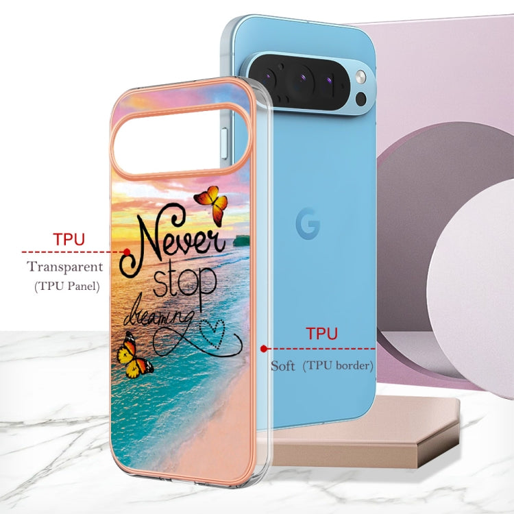 For Google Pixel 9 Pro XL Electroplating IMD TPU Phone Case(Dream Butterfly) - Google Cases by PMC TechLife | Online Shopping South Africa | PMC TechLife | Buy Now Pay Later Mobicred