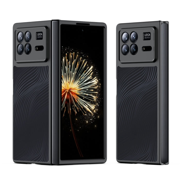 For Xiaomi Mix Fold 3 DUX DUCIS Aimo Series TPU + PC Frosted Feel Phone Case(Black) - Xiaomi Cases by DUX DUCIS | Online Shopping South Africa | PMC Jewellery | Buy Now Pay Later Mobicred