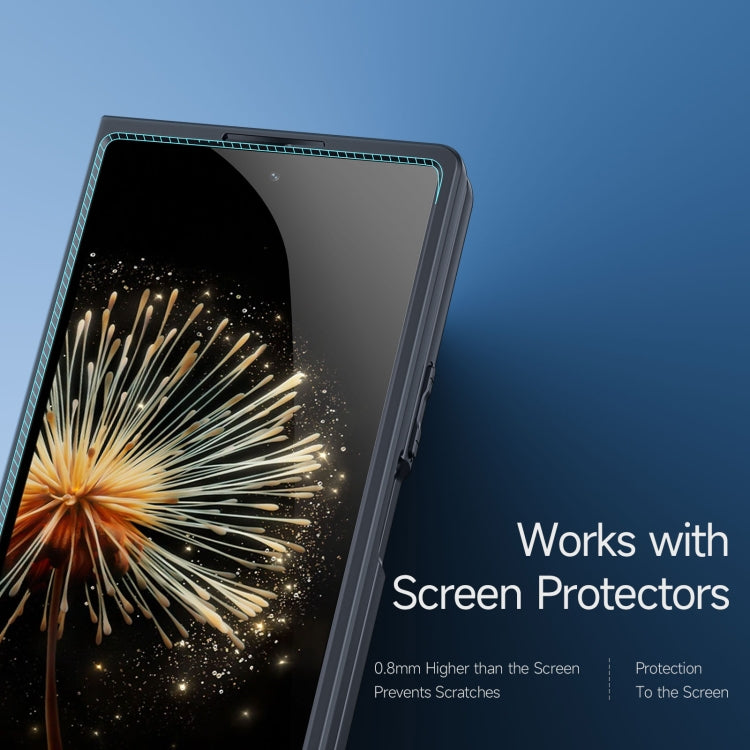 For Xiaomi Mix Fold 3 DUX DUCIS Aimo Series TPU + PC Frosted Feel Phone Case(Black) - Xiaomi Cases by DUX DUCIS | Online Shopping South Africa | PMC Jewellery | Buy Now Pay Later Mobicred