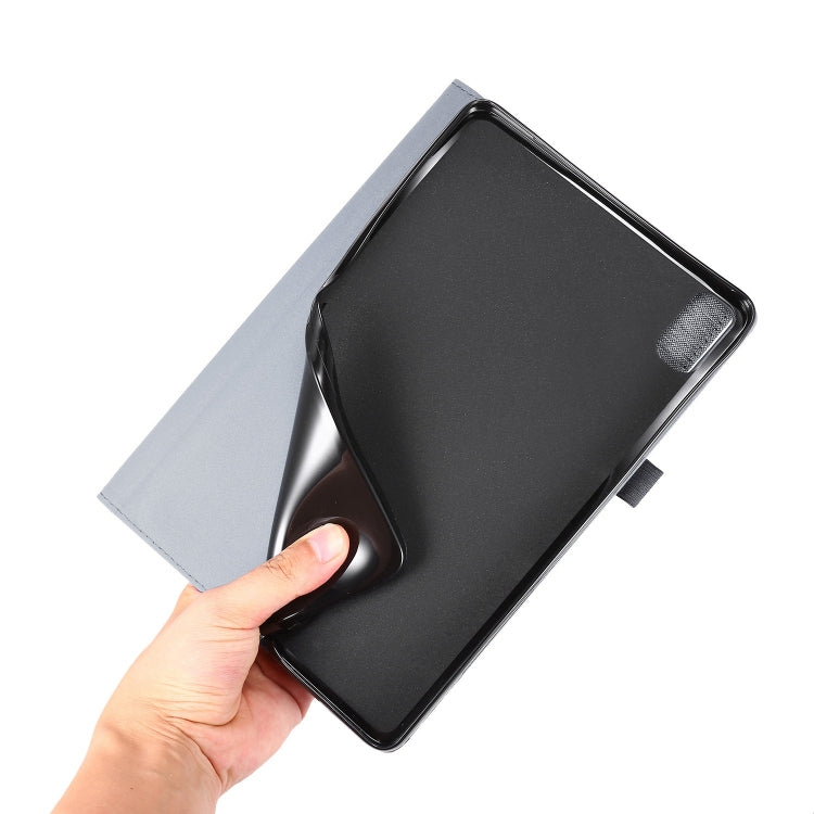 For Huawei MatePad SE 11 2024 Fabric Leather Tablet Case(Grey) - free shipping - PMC Jewellery - Order now!