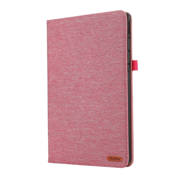 For Huawei MatePad Pro 12.2 2024 Fabric Leather Tablet Case(Rose Red) - Huawei by PMC Jewellery | Online Shopping South Africa | PMC Jewellery | Buy Now Pay Later Mobicred