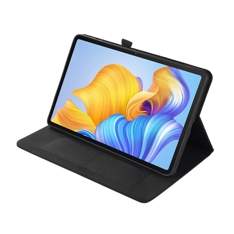 For Huawei MatePad Air 2024 Fabric Leather Tablet Case(Black) - Huawei by PMC Jewellery | Online Shopping South Africa | PMC Jewellery | Buy Now Pay Later Mobicred