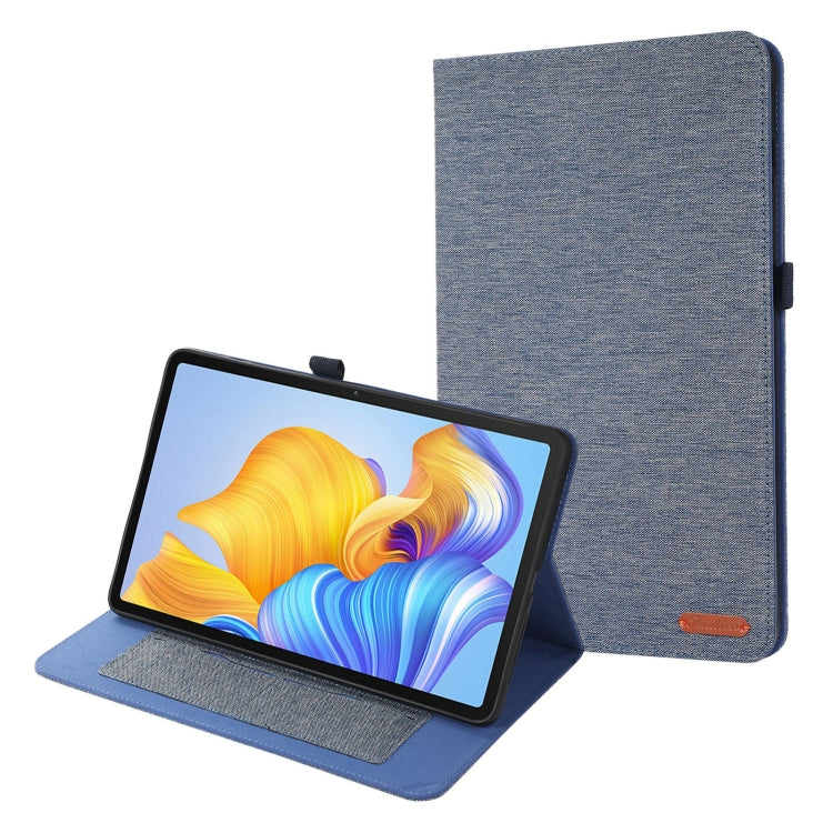 For Huawei MatePad Air 2024 Fabric Leather Tablet Case(Blue) - Huawei by PMC Jewellery | Online Shopping South Africa | PMC Jewellery | Buy Now Pay Later Mobicred