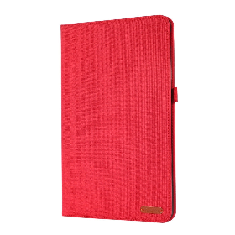 For Huawei MatePad Air 2024 Fabric Leather Tablet Case(Red) - Huawei by PMC Jewellery | Online Shopping South Africa | PMC Jewellery | Buy Now Pay Later Mobicred
