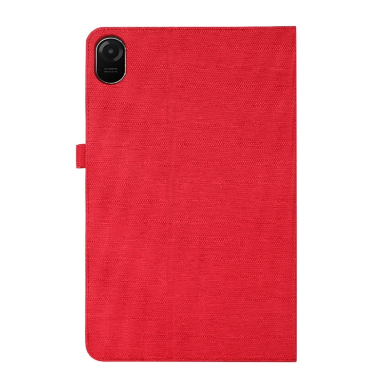 For Huawei MatePad Air 2024 Fabric Leather Tablet Case(Red) - Huawei by PMC Jewellery | Online Shopping South Africa | PMC Jewellery | Buy Now Pay Later Mobicred