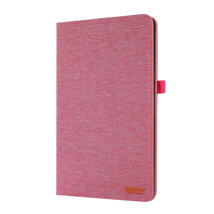 For Huawei MatePad Air 2024 Fabric Leather Tablet Case(Rose Red) - Huawei by PMC Jewellery | Online Shopping South Africa | PMC Jewellery | Buy Now Pay Later Mobicred