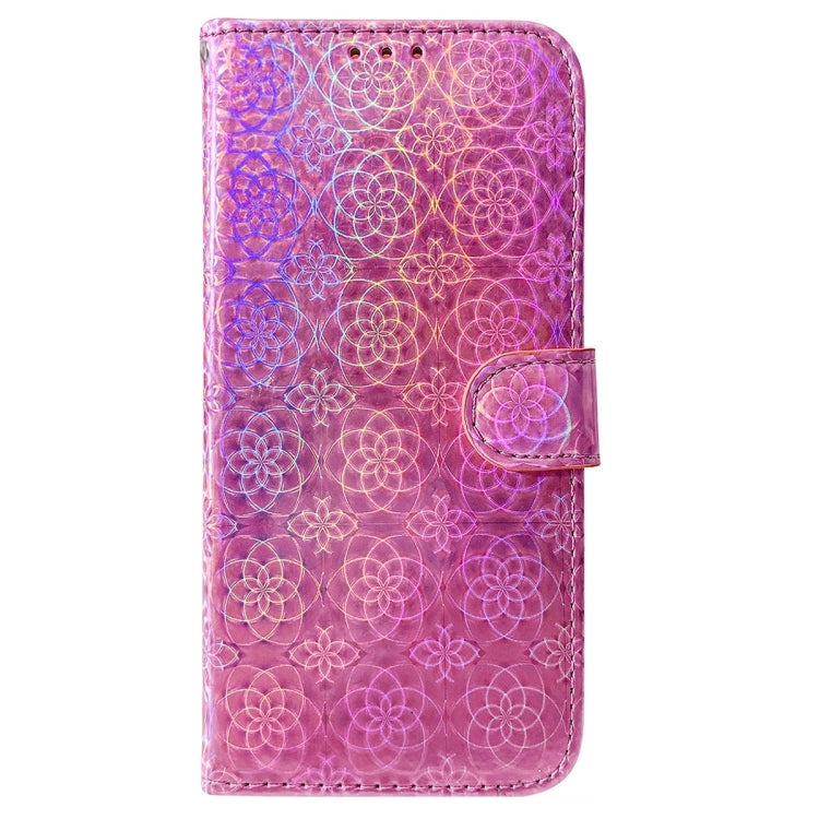 For Tecno Spark 10 / Spark 10C Colorful Magnetic Buckle Leather Phone Case(Pink) - Tecno Cases by PMC TechLife | Online Shopping South Africa | PMC TechLife