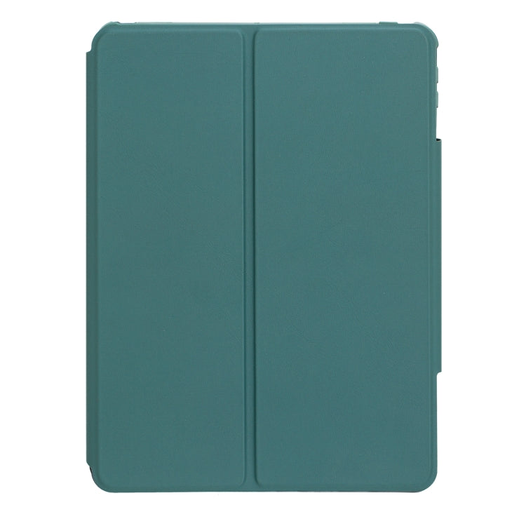 For iPad 10th Gen 10.9 2022 F10B 360 Rotation Acrylic Transparent Bluetooth Keyboard Leather Case(Green) - Universal by PMC TechLife | Online Shopping South Africa | PMC TechLife