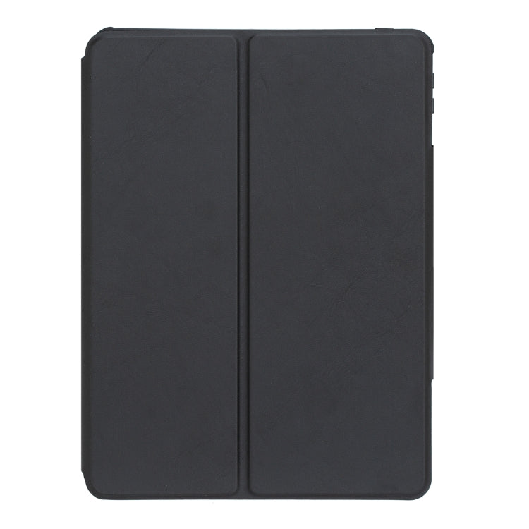 For iPad 11 2025 / 10th Gen 10.9 2022 F10B-A 360 Rotation Acrylic Transparent Bluetooth Keyboard Leather Case With Touch Control(Black) - free shipping - PMC TechLife - Order now!