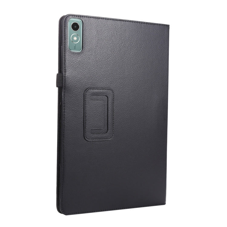 For Lenovo Xiaoxin Pad Pro 12.7 Litchi Texture Leather Tablet Case(Black) - Lenovo by PMC TechLife | Online Shopping South Africa | PMC TechLife