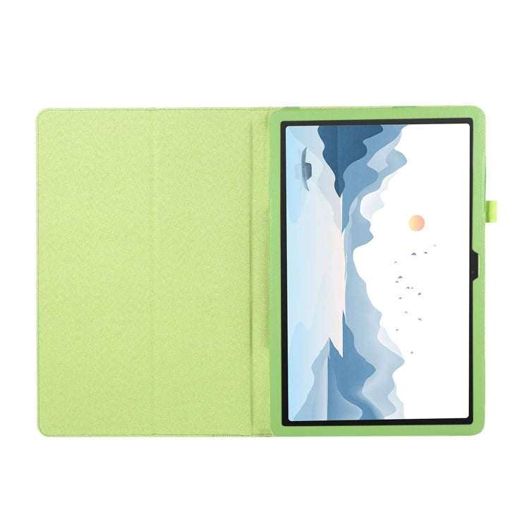 For Lenovo Xiaoxin Pad 11 2024 / M11 Litchi Texture Leather Tablet Case(Green) - Lenovo by PMC Jewellery | Online Shopping South Africa | PMC Jewellery | Buy Now Pay Later Mobicred