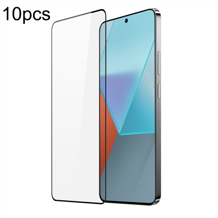 For Xiaomi Redmi Note 13 5G 10pcs DUX DUCIS 0.33mm 9H Medium Alumina Tempered Glass Film - free shipping - PMC TechLife - Order now!
