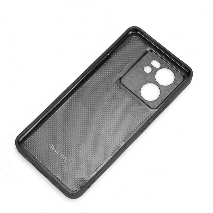 For Xiaomi 13T / Redmi K60 Ultra Sewing Cow Pattern Skin PC + PU + TPU Phone Case(Orange) - Xiaomi Cases by PMC TechLife | Online Shopping South Africa | PMC TechLife | Buy Now Pay Later Mobicred