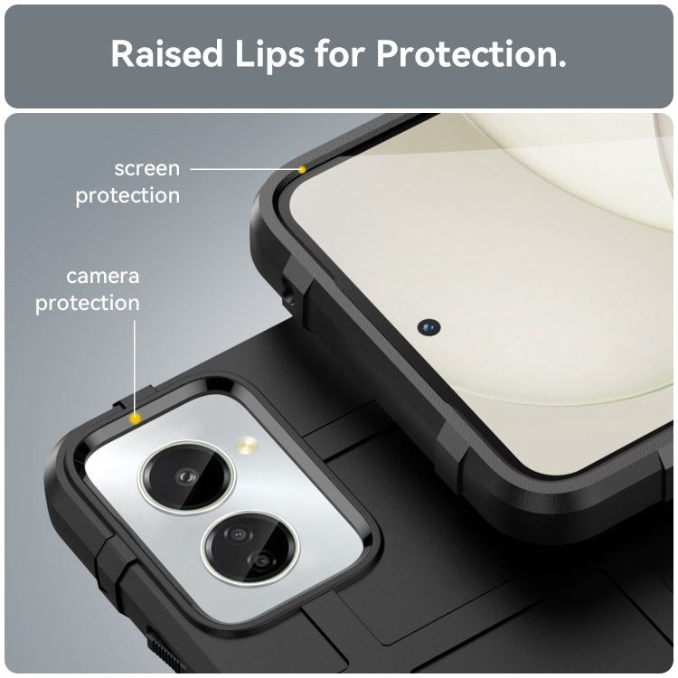 For Motorola Moto G Power 2024 Full Coverage Shockproof TPU Phone Case(Black) - Motorola Cases by PMC Jewellery | Online Shopping South Africa | PMC Jewellery | Buy Now Pay Later Mobicred