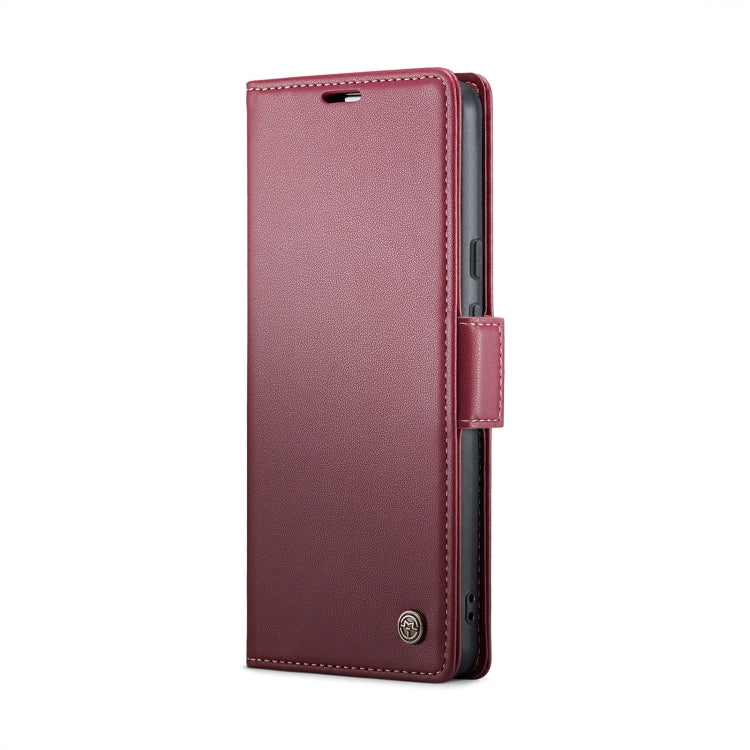 For Google Pixel 9 Pro XL CaseMe 023 Butterfly Buckle Litchi Texture RFID Anti-theft Leather Phone Case(Wine Red) - Google Cases by CaseMe | Online Shopping South Africa | PMC TechLife | Buy Now Pay Later Mobicred