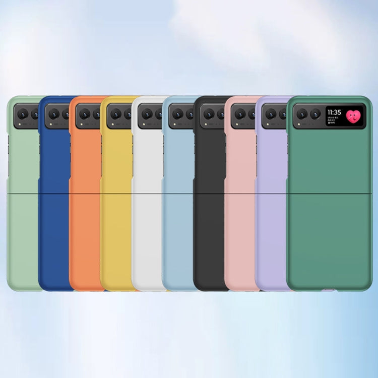 For Motorola Razr 40 Skin Feel PC Phone Case(White) - Motorola Cases by PMC TechLife | Online Shopping South Africa | PMC TechLife