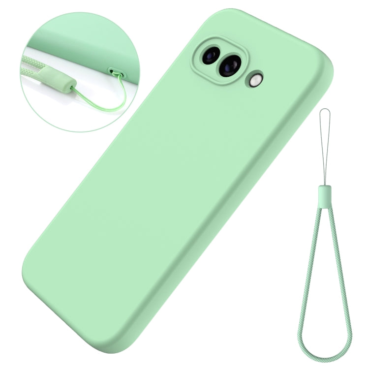 For Google Pixel 9a Pure Color Liquid Silicone Shockproof Phone Case(Green) - free shipping - PMC TechLife - Order now!
