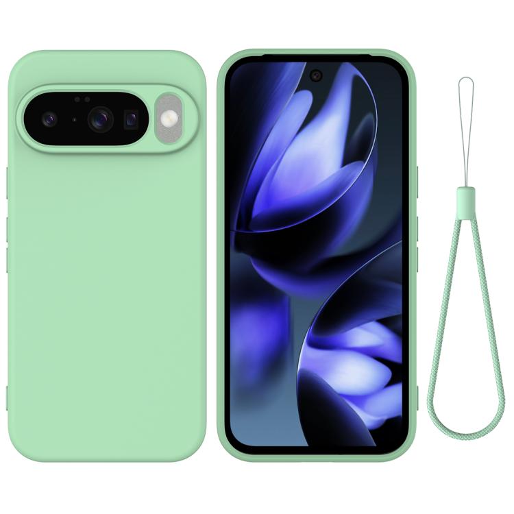 For Google Pixel 10 Pure Color Liquid Silicone Shockproof Phone Case(Green) - free shipping - PMC TechLife - Order now!