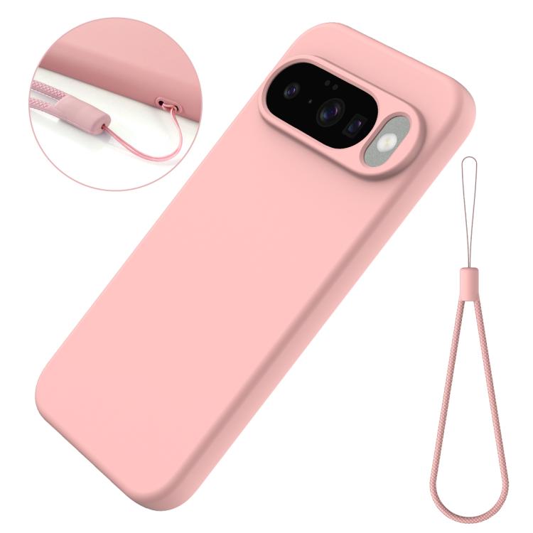 For Google Pixel 10 Pure Color Liquid Silicone Shockproof Phone Case(Pink) - free shipping - PMC TechLife - Order now!