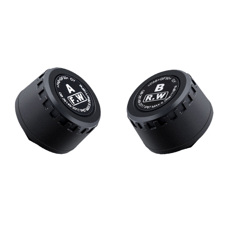 Front Rear Wheel Tire Pressure Temperature Monitoring Sensor(Black) - Electrical System by PMC TechLife | Online Shopping South Africa | PMC TechLife | Buy Now Pay Later Mobicred