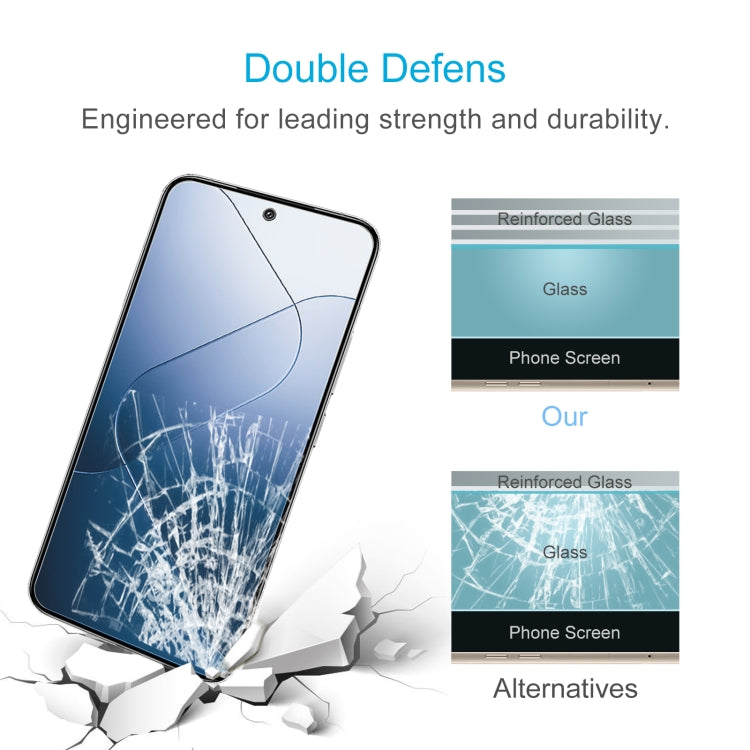 For Xiaomi 14 10pcs 0.26mm 9H 2.5D Tempered Glass Film - 14 Tempered Glass by PMC TechLife | Online Shopping South Africa | PMC TechLife