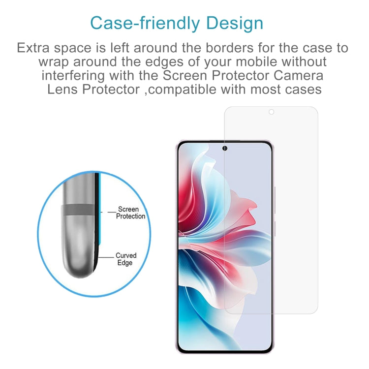 For OPPO Reno11 F / F25 Pro 10pcs 0.26mm 9H 2.5D Tempered Glass Film - Reno11 F Tempered Glass by PMC TechLife | Online Shopping South Africa | PMC TechLife | Buy Now Pay Later Mobicred