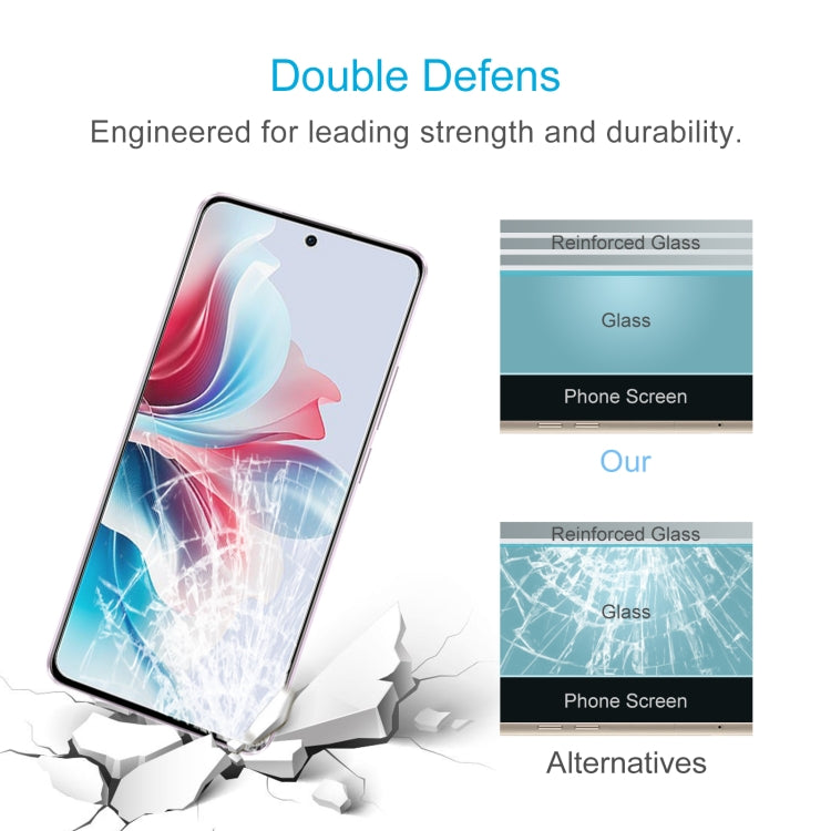 For OPPO Reno11 F / F25 Pro 10pcs 0.26mm 9H 2.5D Tempered Glass Film - Reno11 F Tempered Glass by PMC TechLife | Online Shopping South Africa | PMC TechLife | Buy Now Pay Later Mobicred
