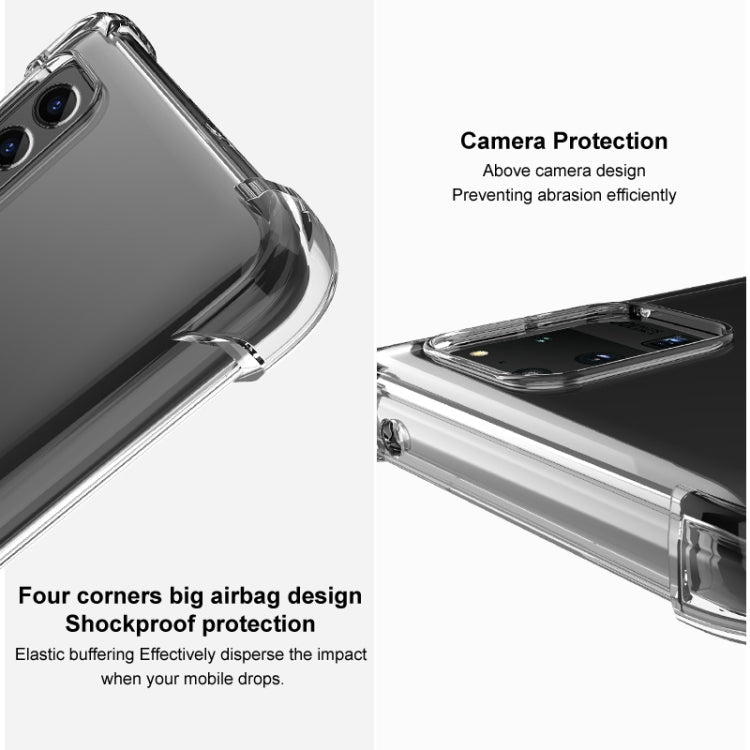 For Meizu 20 5G imak Shockproof Airbag TPU Phone Case(Transparent) - More Brand by imak | Online Shopping South Africa | PMC Jewellery | Buy Now Pay Later Mobicred