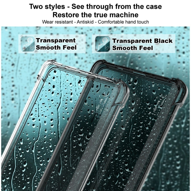 For Xiaomi 14 Ultra 5G imak Shockproof Airbag TPU Phone Case(Transparent Black) - free shipping - PMC Jewellery - Order now!