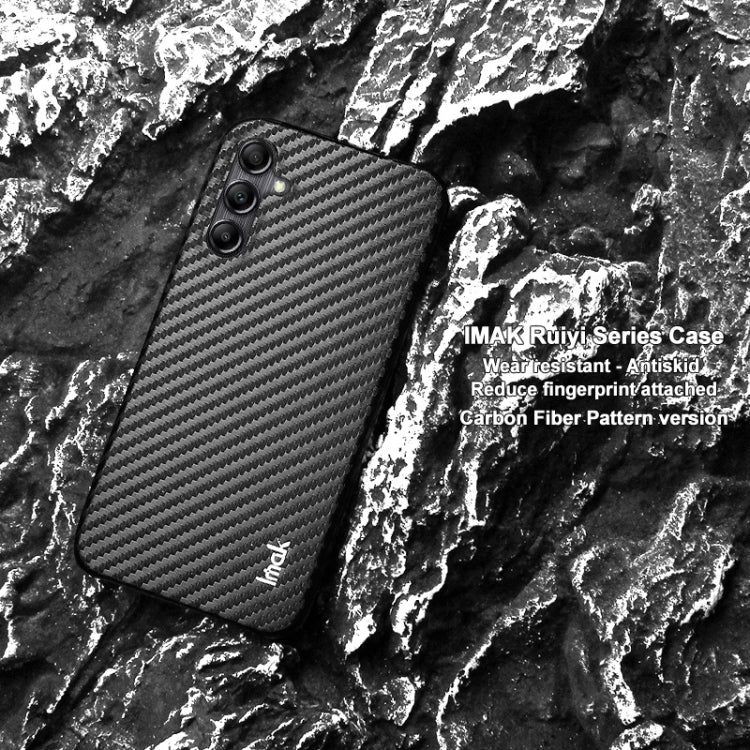 For Samsung Galaxy A54 5G imak Ruiyi Series Carbon Fiber PU + PC Phone Case - Galaxy Phone Cases by imak | Online Shopping South Africa | PMC TechLife | Buy Now Pay Later Mobicred