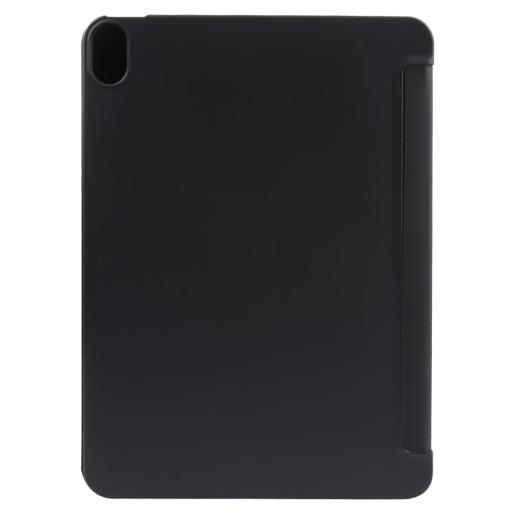 For iPad 10.9 2022 / Air 5 / Air 4 GEBEI 3-folding Holder Shockproof Flip Leather Tablet Case(Black) - free shipping - PMc TechLife - Order now!