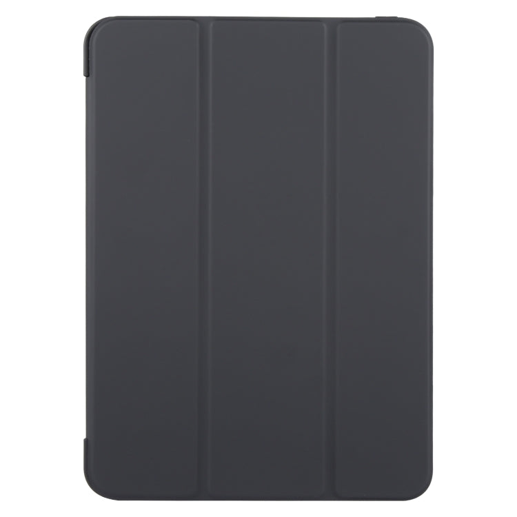 For iPad Air 11 2025 / 2024 GEBEI 3-folding Holder Shockproof Flip Leather Tablet Case(Black) - iPad Air 11 2025 / 2024 Cases by GEBEI | Online Shopping South Africa | PMC TechLife | Buy Now Pay Later Mobicred
