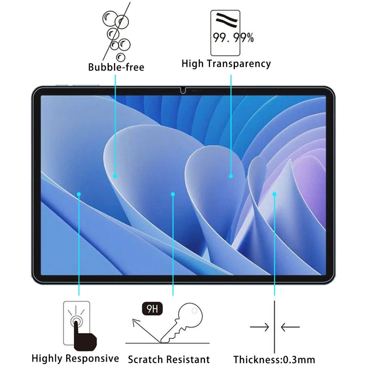 For Doogee T30 Pro / Google Pixel Tablet 9H 0.3mm Explosion-proof Tempered Glass Film - Others by PMC TechLife | Online Shopping South Africa | PMC TechLife | Buy Now Pay Later Mobicred