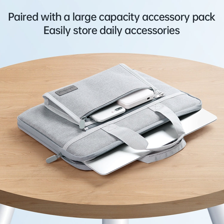 15-16 inch Oxford Fabric Portable Laptop Handbag(Grey) - free shipping - PMC Jewellery - Order now!