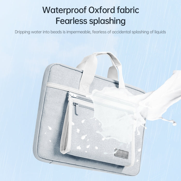 15-16 inch Oxford Fabric Portable Laptop Handbag(Grey) - free shipping - PMC Jewellery - Order now!