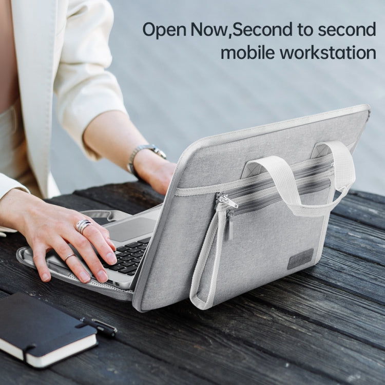 13/13.3 inch Oxford Fabric Portable Laptop Handbag(Black) - 13.3 inch by PMC Jewellery | Online Shopping South Africa | PMC Jewellery | Buy Now Pay Later Mobicred