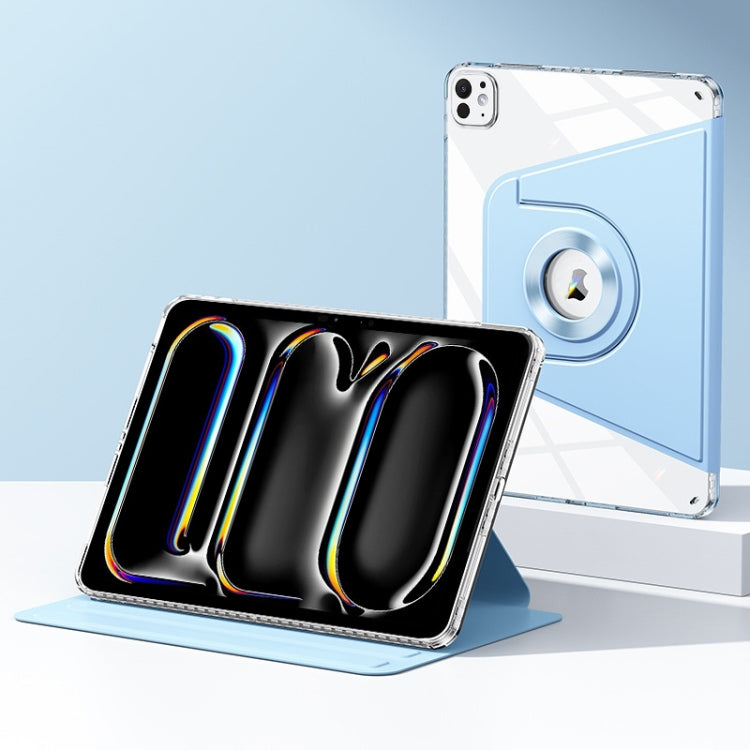 For iPad Pro 11 2024 Magnetic Split Leather Smart Tablet Case(Sky Blue) - iPad Pro 11 2024 Cases by PMC TechLife | Online Shopping South Africa | PMC TechLife | Buy Now Pay Later Mobicred