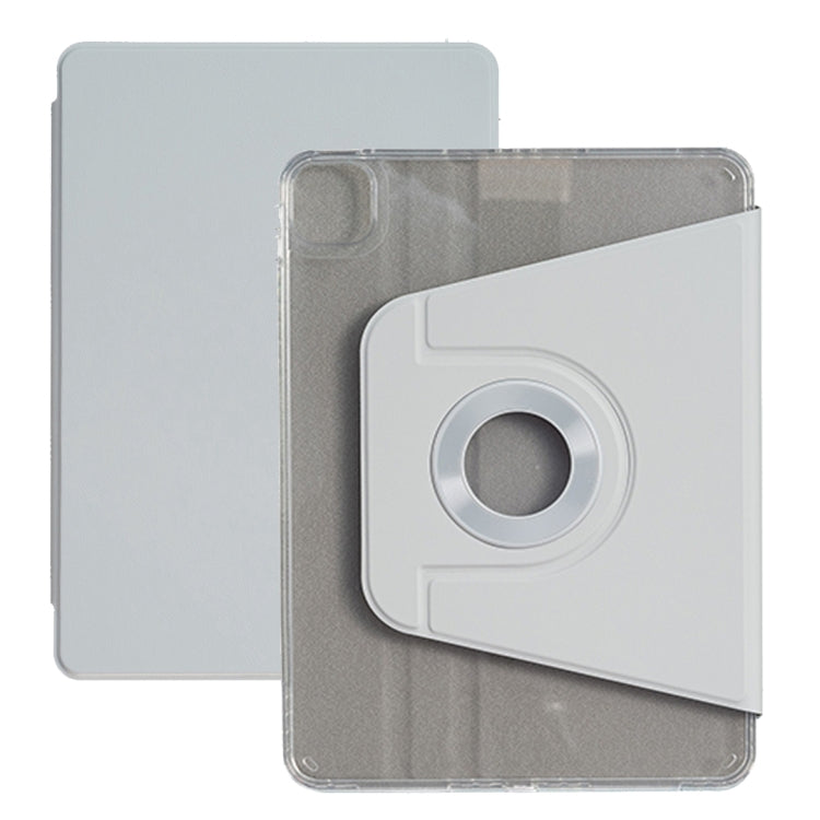 For iPad Air 11 2025 / 2024 Magnetic Split Leather Smart Tablet Case(Grey) - iPad Air 11 2025 / 2024 Cases by PMC TechLife | Online Shopping South Africa | PMC TechLife | Buy Now Pay Later Mobicred