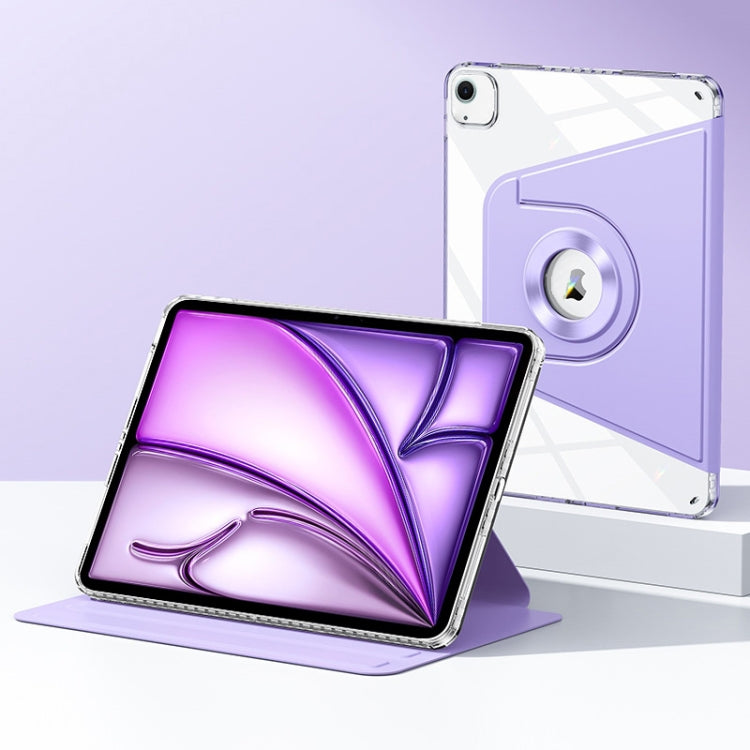 For iPad Air 11 2025 / 2024 Magnetic Split Leather Smart Tablet Case(Purple) - iPad Air 11 2025 / 2024 Cases by PMC TechLife | Online Shopping South Africa | PMC TechLife | Buy Now Pay Later Mobicred